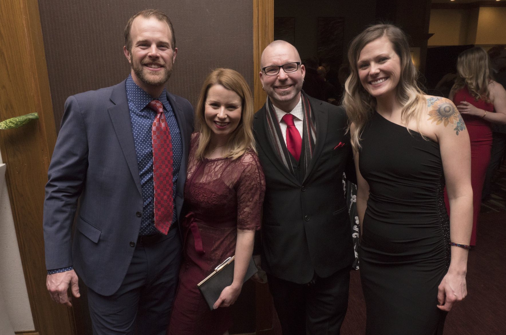 Josh Udelhofen, Erin Brooks, Aaron Gutjahr, Sarah Dalton